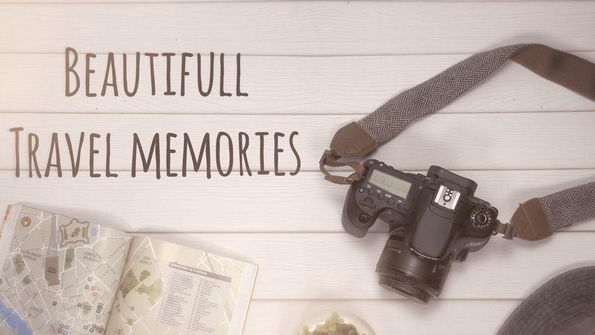 Beautiful Travel Memories - Original - Poster image