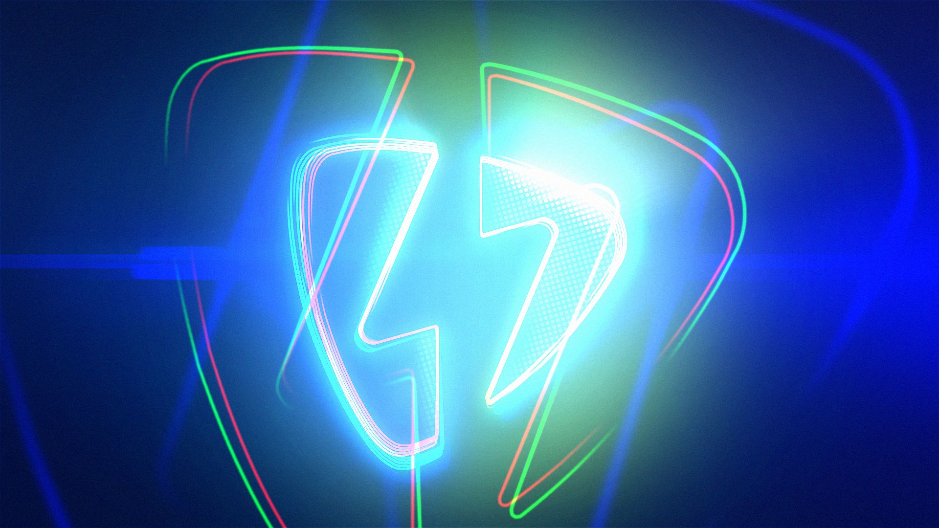 Fast Neon Flash - Energetic Logo Reveal