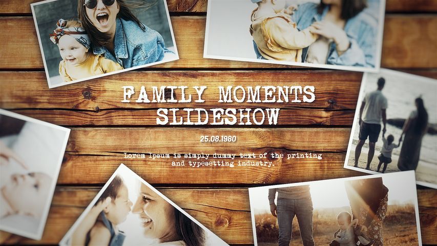 Family Moments Slideshow - Original - Poster image