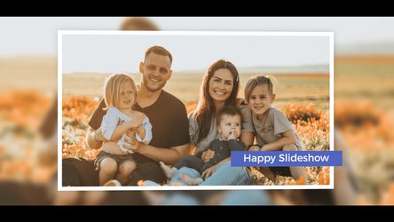 Happy Family Slideshow Original theme video