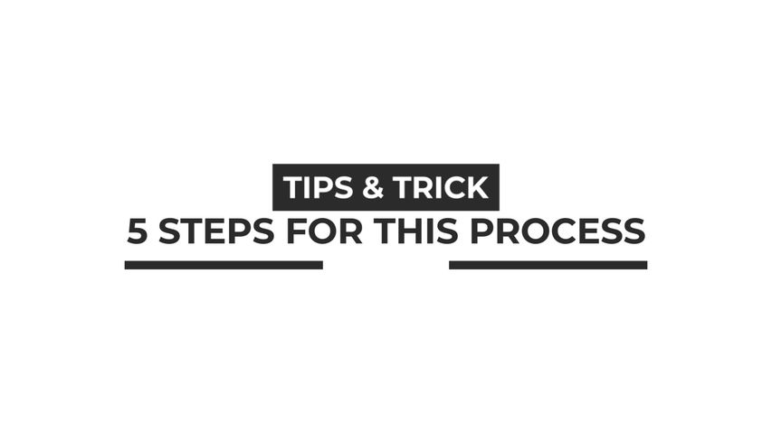 Tips & Trick - Horizontal - Original - Poster image