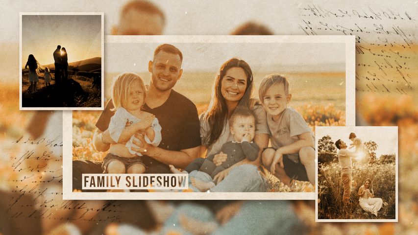 Family Memories Slideshow - Original - Poster image