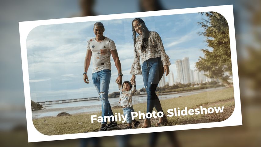Family Photo Slideshow - Original - Poster image