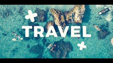 Cute Travel Slideshow Original theme video