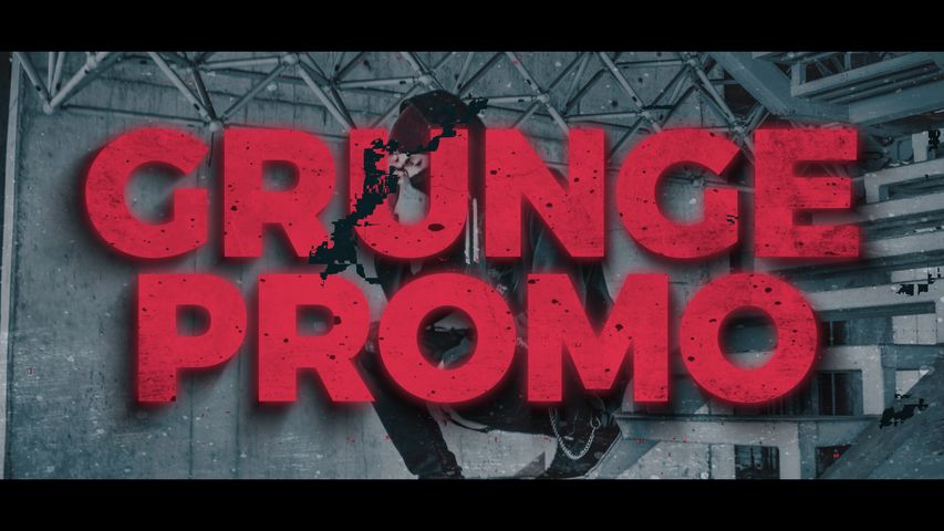 Grunge Neon Promo - Original - Poster image