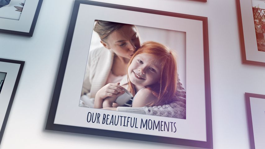 Family Photos On The Wall - Original - Poster image