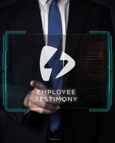 Holographic Employee Testimony - Original - Poster image