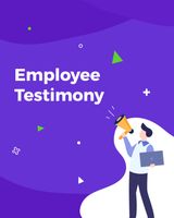 Colorful Employee Testimony Original theme video