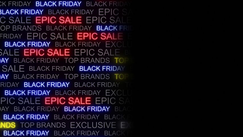 Words Fusion - Black Friday - Poster image