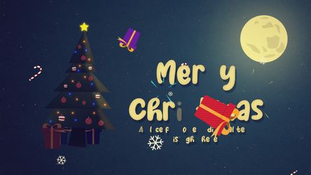 Christmas & New Year Greeting Card Original theme video
