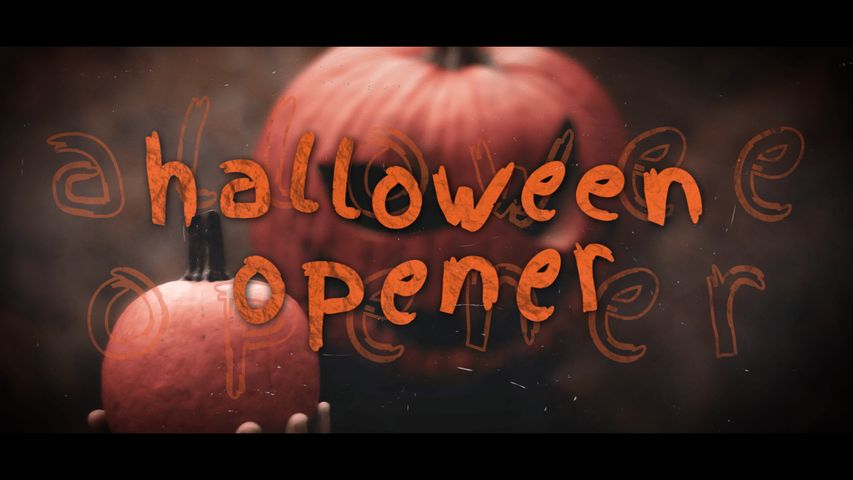 Halloween Horror Opener - Original - Poster image