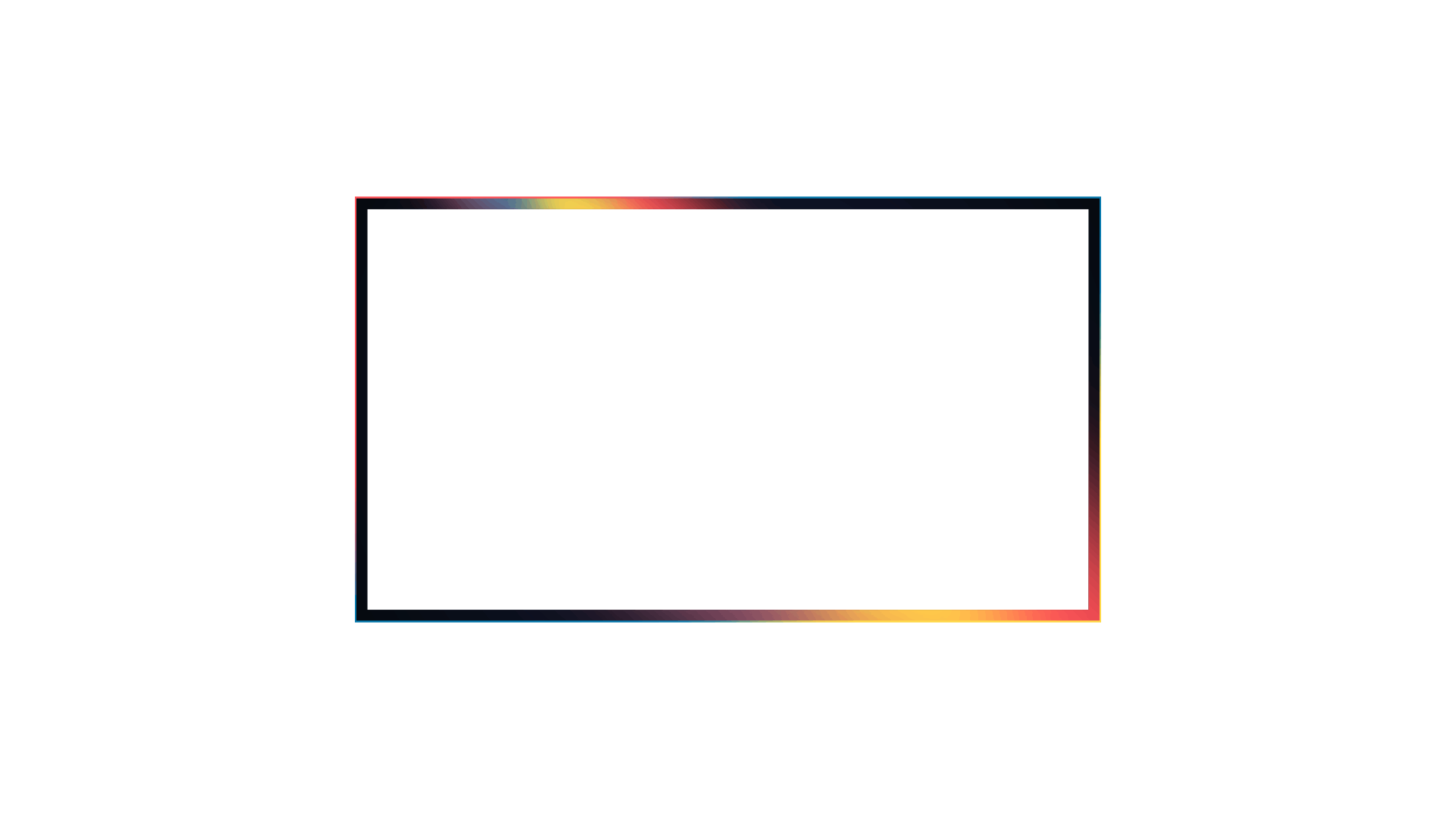 Falcon Webcam Overlay - Neon gradient