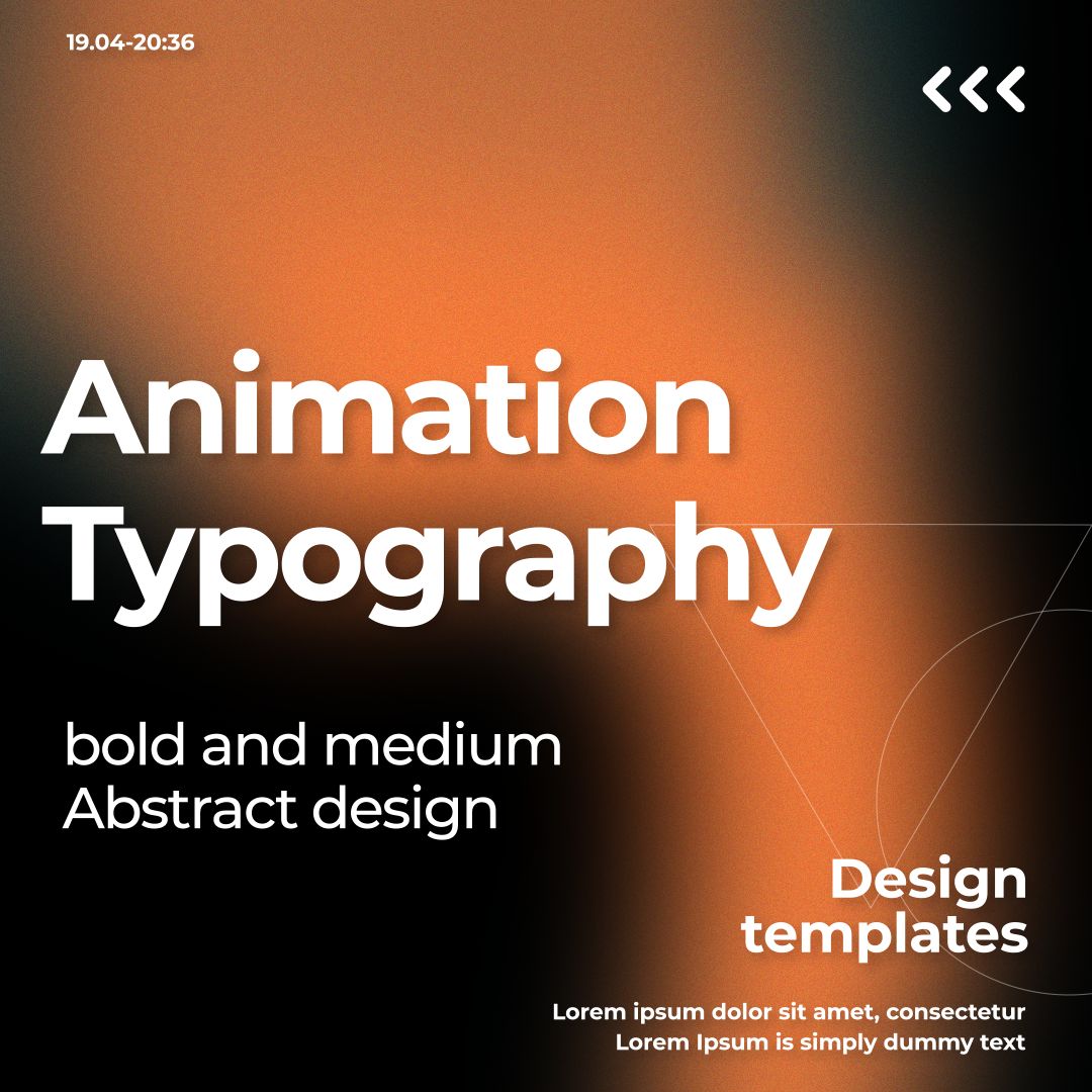 Gradient Text Poster 3 - Square by bvp_pix - Videobolt.net