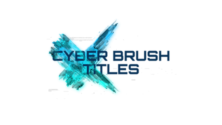 Cyber Brush Titles Original theme video