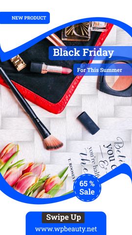Summer Makeup Sales - Black Friday - Poster image