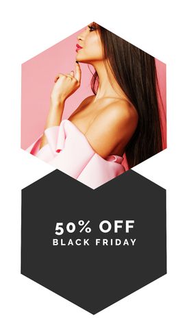 Clean Instagram Story 14 - Black Friday - Poster image