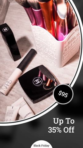 Cosmetic Product Promo - Black Friday - Poster image