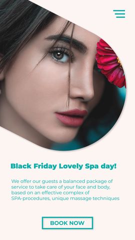 Beauty Spa Instagram Story - Black Friday - Poster image