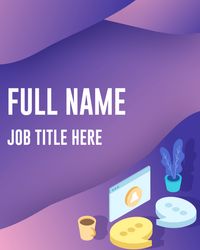 Isometric Colorful Employee Interview Original theme video