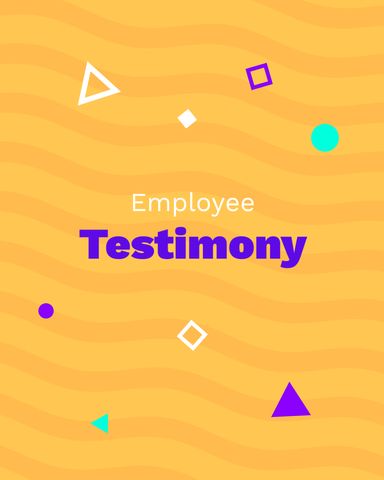 Chatting Employee Testimony - Original - Poster image