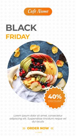 Food Delivery Story - 02 - Black Friday - Poster image