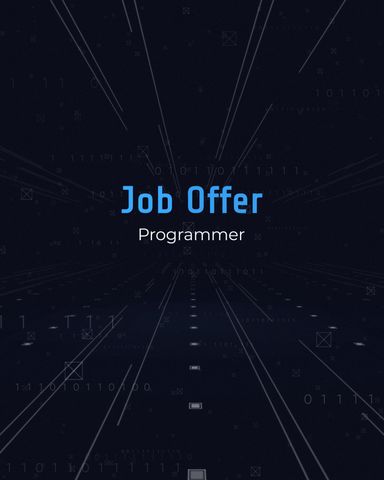 Hi - Tech Job Offer - Original - Poster image