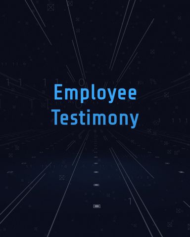 Hi - Tech Employee Testimony - Original - Poster image