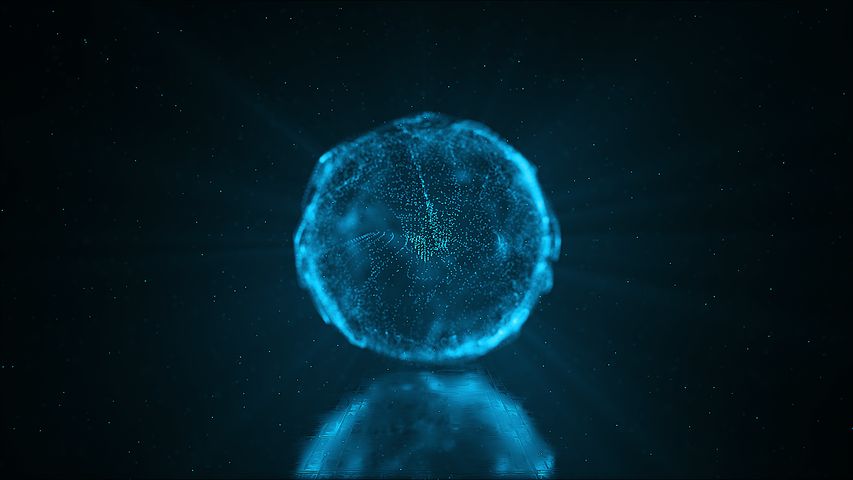 3D Ambiental Sphere - Original - Poster image