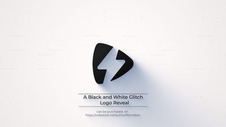 Simple Glitch Shapes Original theme video