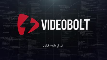 Quick Tech Glitch Original theme video
