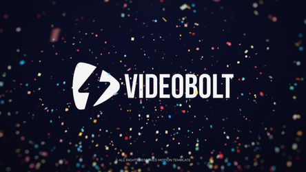 Confetti Burst - Logo Reveal - Horizontal Original theme video
