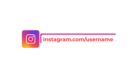 Social Media Lower Thirds Instagram theme video