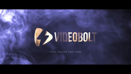 Dark Gold & Silver Logo Original theme video