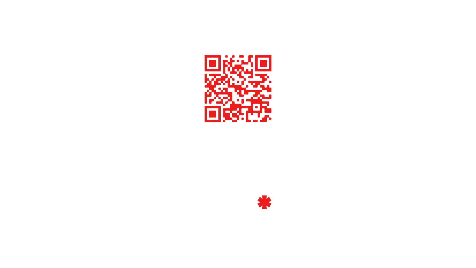 Minimal QR Code 2 - Clean Overlay Title