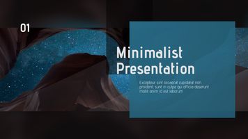 Minimalist & Clean Presentation Original theme video