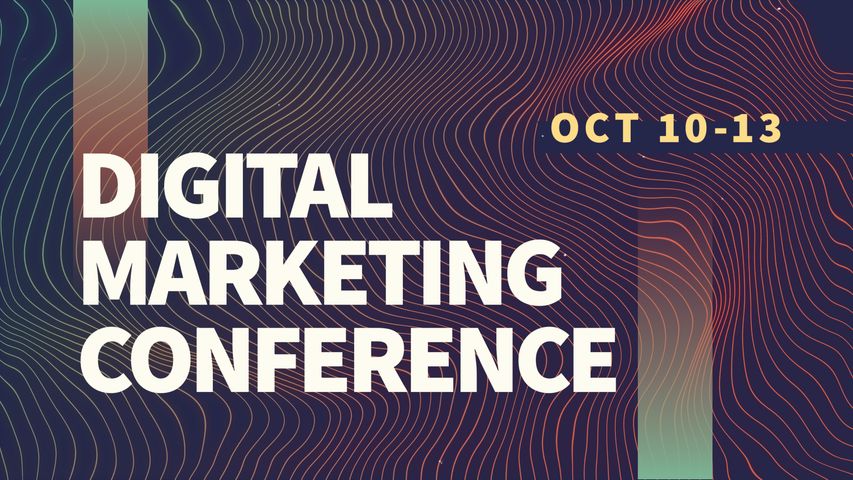 Digital Marketing Conference - Original - Poster image