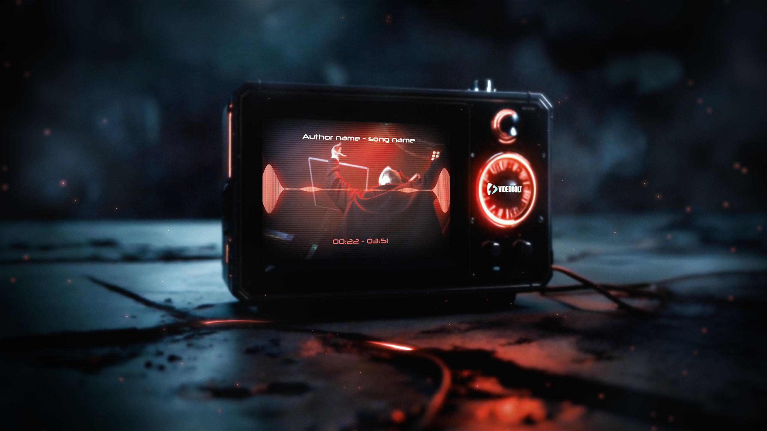 Rift Resonance - Futuristic Audio Visualizer