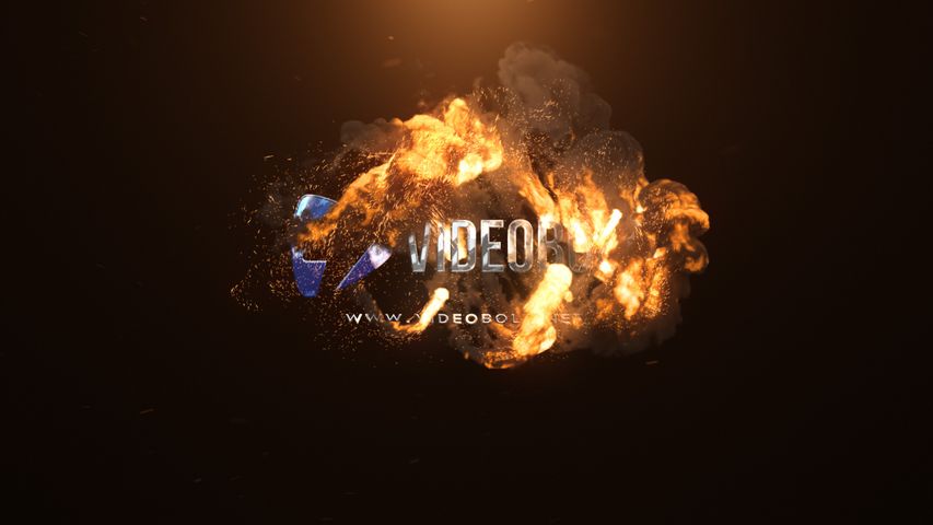 Vortex Fire Logo - Original - Poster image
