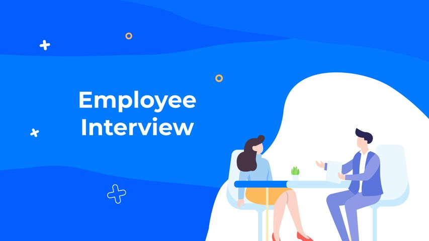 Colorful Employee Interview 2k - Original - Poster image