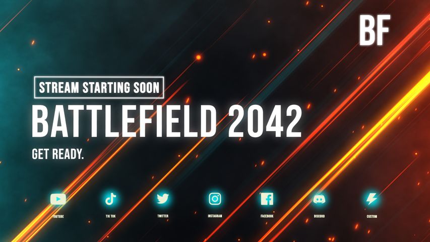 Battlefield 2042 Stream Screen - Original - Poster image
