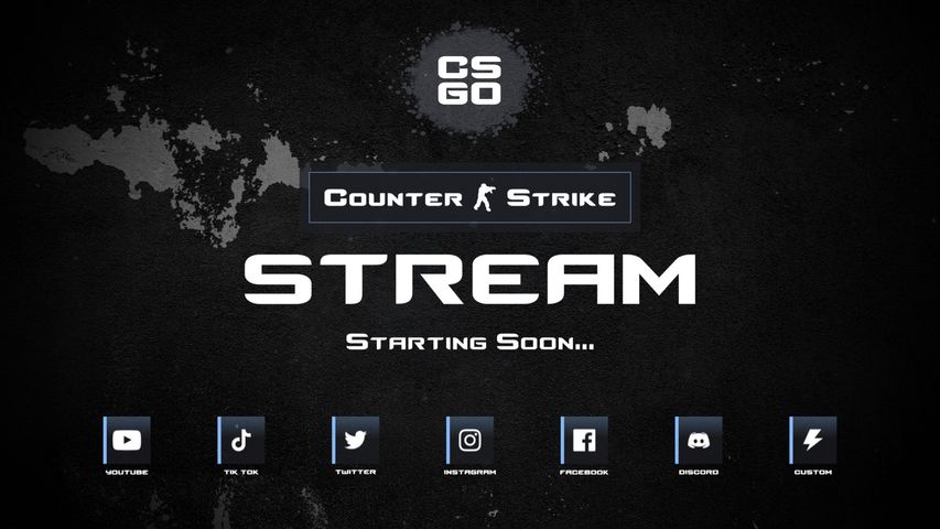 CS:GO Stream Screen - Original - Poster image