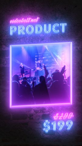 Neon Sale Insta Promo - Original - Poster image
