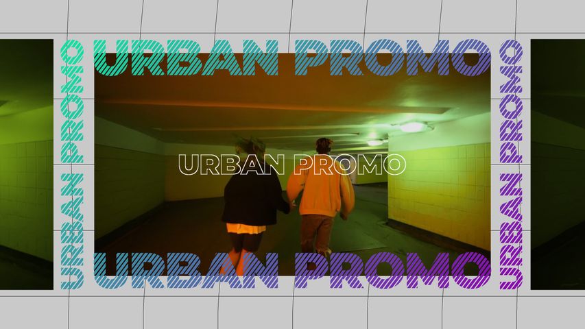 Urban Fashion Promo - Theme 1 - Poster image