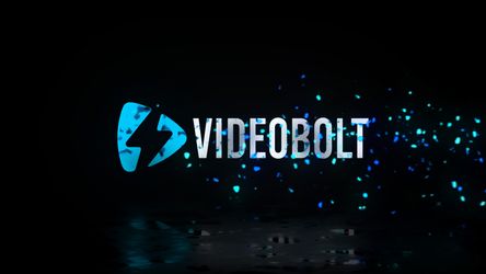 Particles Action Logo Original theme video