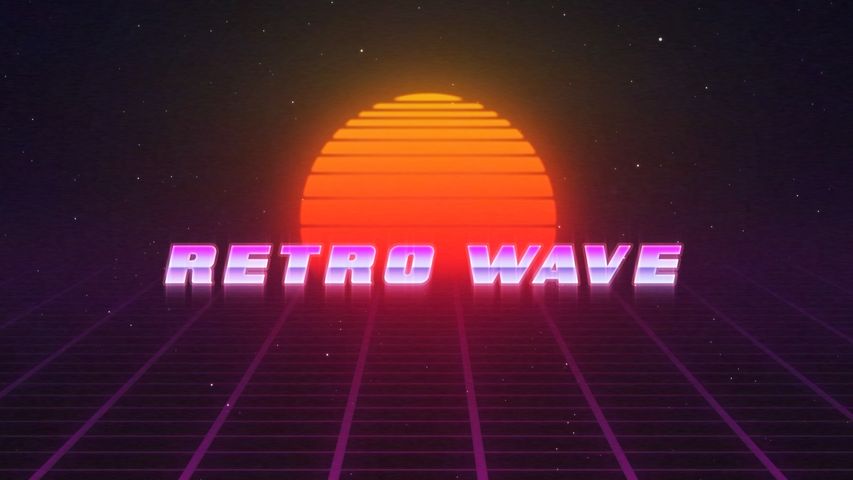 Retro Wave Opener - Original - Poster image