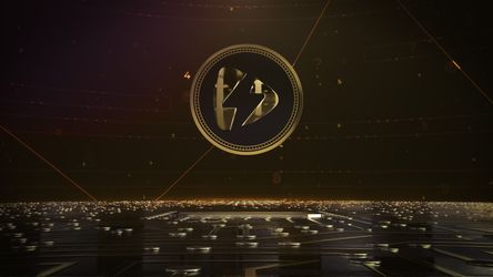 Crypto Money Logo Gold Theme theme video