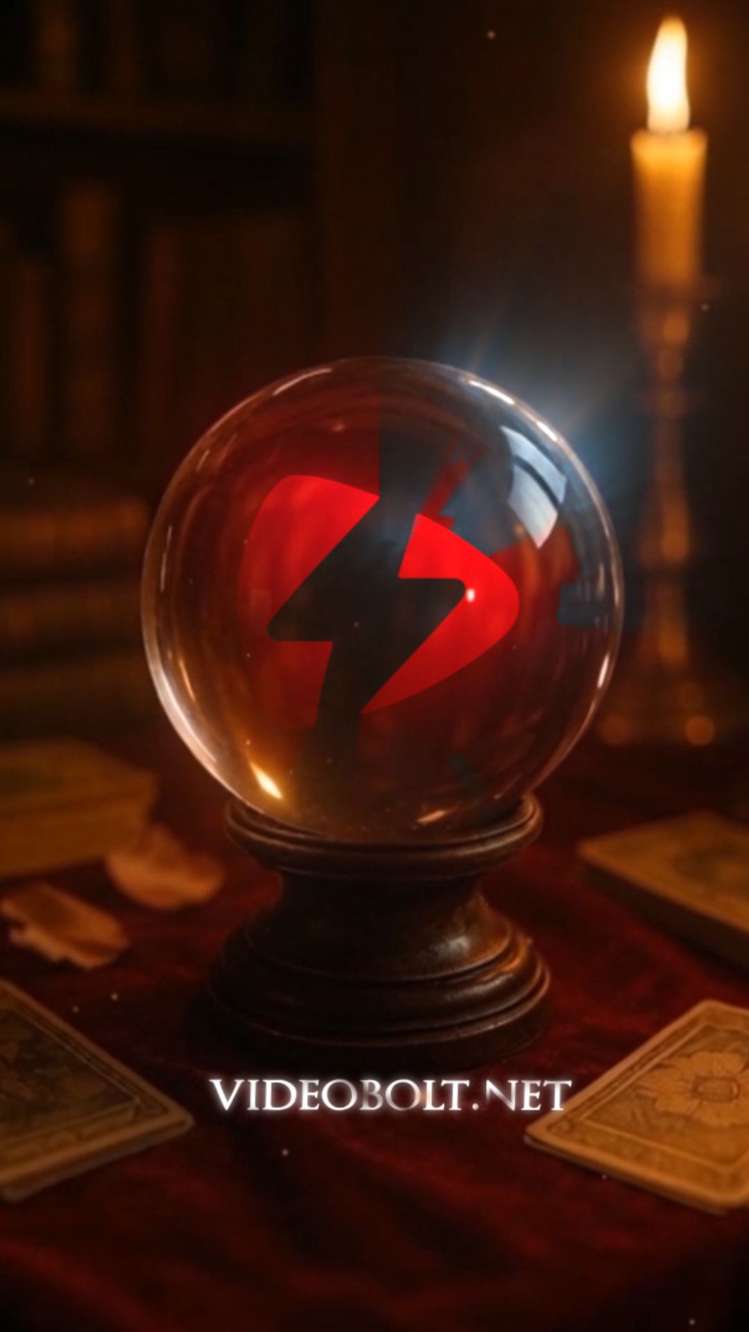 Fortune Sphere - Vertical - Crystal Ball Logo Intro