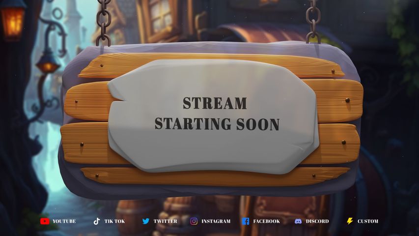 Hearthstone Stream Screen - Original - Poster image