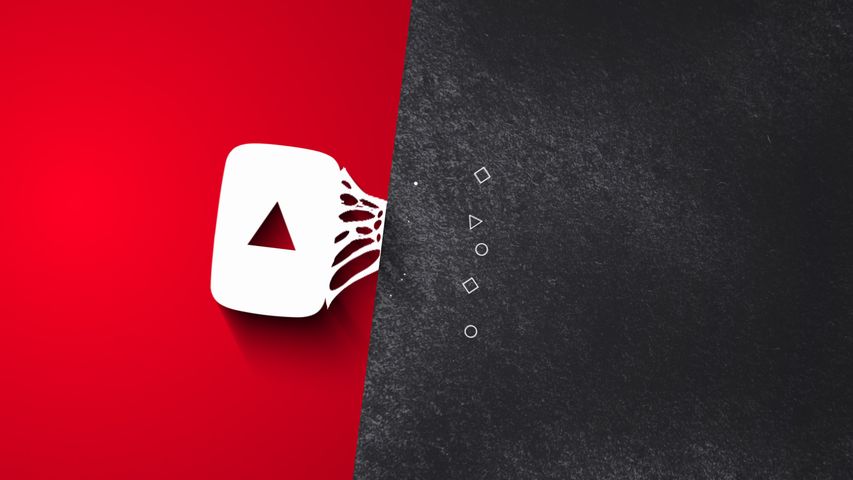 Youtube Minimal Liquid Logo - Original - Poster image