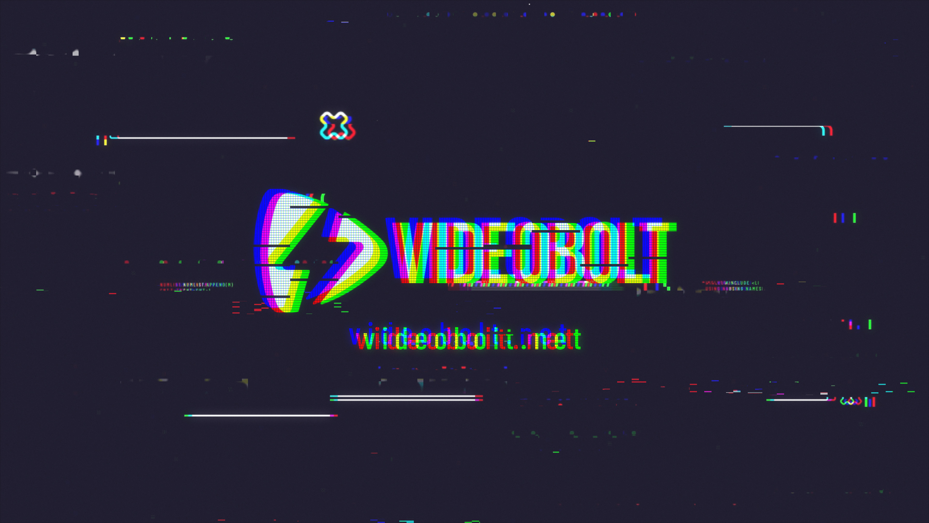 Gaming Intro Maker - Glitch Logo Text Animation for Android - Download